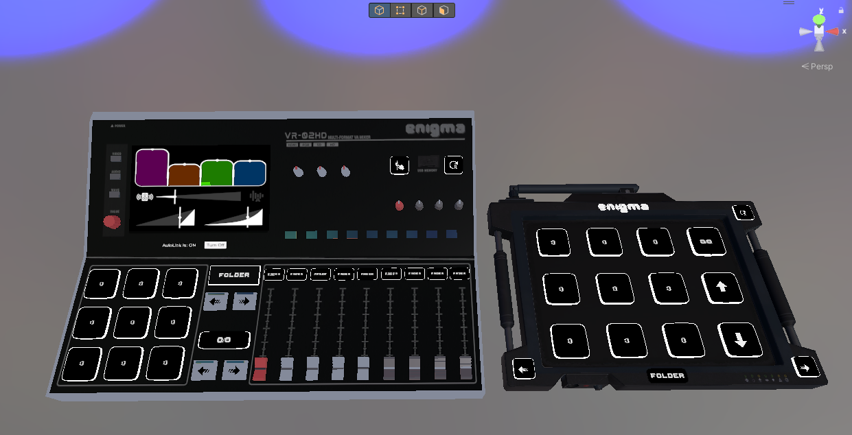 Enigma OS — Launchpad and Mixer prefabs